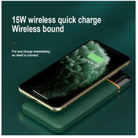 HKM-056467 20000mAh Portable Power Bank with 22.5W Fast Charging and 15W Wireless Charging