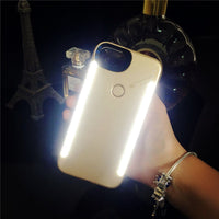 HKM-056531 Light Up Selfie Flash Case for iPhone XS, XR, XS MAX – Adjustable Brightness, SOS Flash Mode, Durable Protection