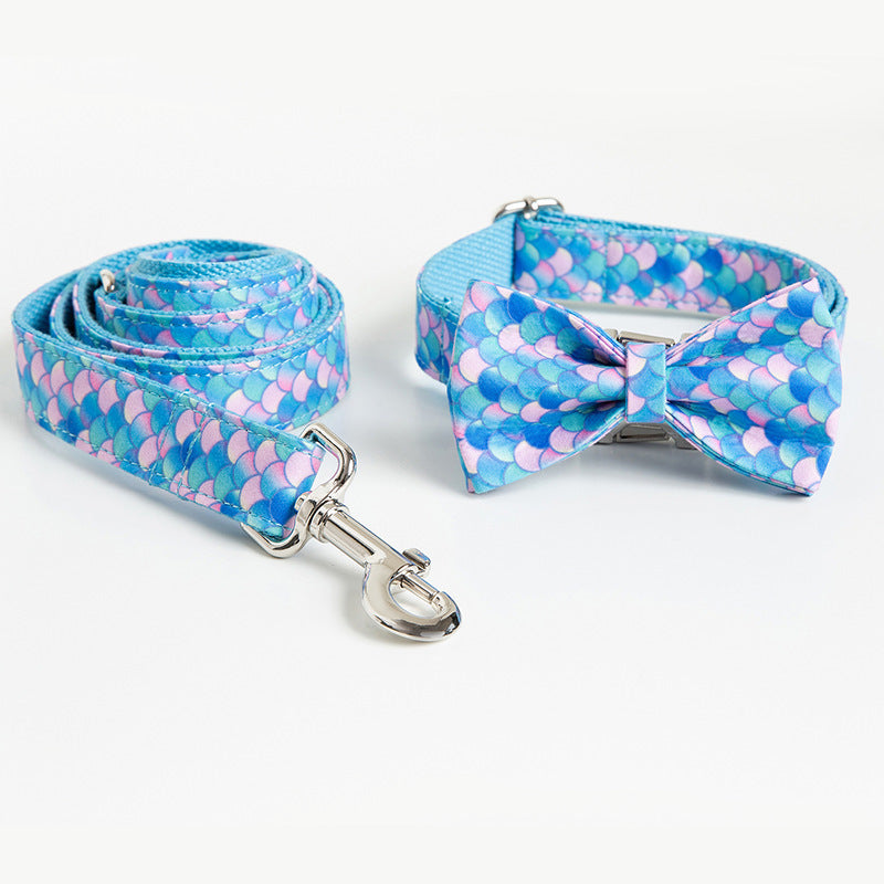 HKM-056787 Custom Lettering Dog Collar with Personality Print - Casual Style for Cats and Dogs