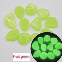 HKM-057107 Luminous Fishing Beads and Shells Set - Fluorescent Artificial Pebbles for Night Fishing