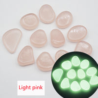 HKM-057107 Luminous Fishing Beads and Shells Set - Fluorescent Artificial Pebbles for Night Fishing