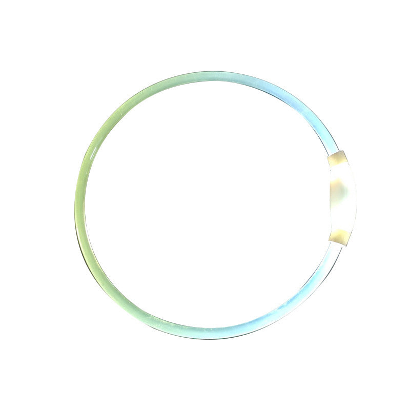 HKM-057299 Shiny In-ground Fence Receiver Collar for Dogs - Anti-lost, USB Rechargeable, Multi-color TPU Material