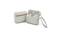 HKM-057491 Silicone Clamshell Case for Apple AirPods with Metal Buckle and Anti-Drop Design
