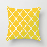 HKM-057491 Soft Striped Pillowcase for Office and Home Decor - 45x45cm, Crystal Soft Material, Single-Sided Print