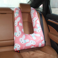 HKM-057555 Dual-Use Car Cushion Pillow with Removable Washable Covers for Children - Various Cute Designs Available