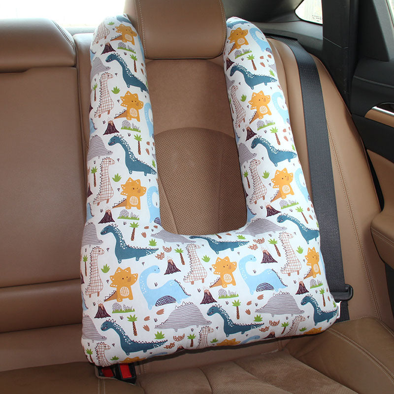 HKM-057555 Dual-Use Car Cushion Pillow with Removable Washable Covers for Children - Various Cute Designs Available