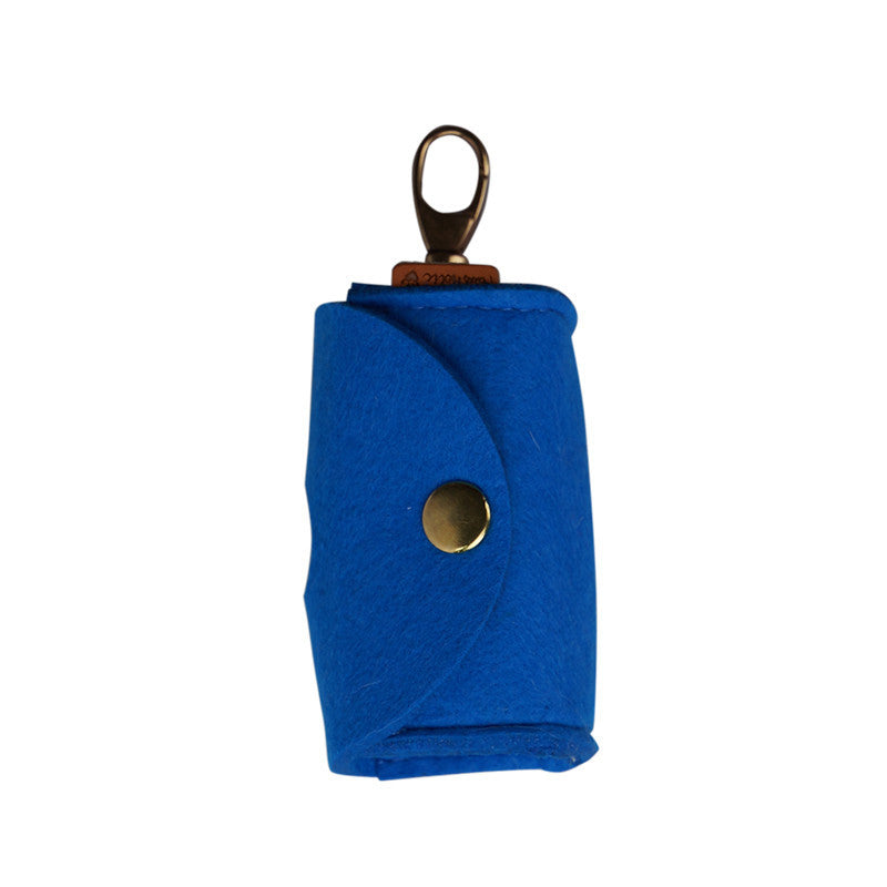 HKM-057619 Eco-Friendly Outdoor Dog Poop Bags with 15 Extra Garbage Bags - Multiple Colors Available