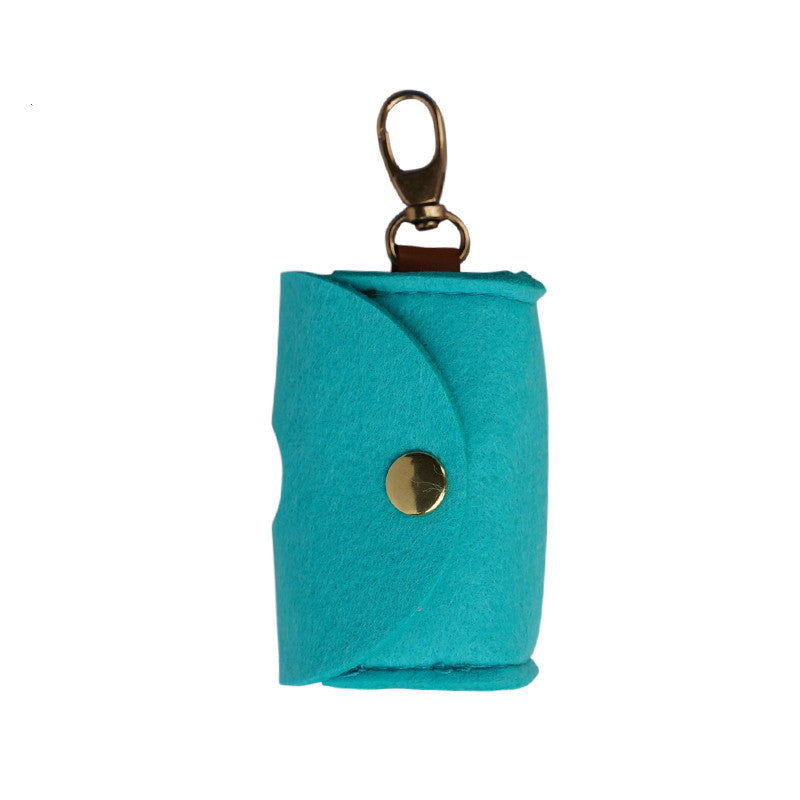 HKM-057619 Eco-Friendly Outdoor Dog Poop Bags with 15 Extra Garbage Bags - Multiple Colors Available