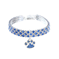 HKM-058131 Diamond Mixed Color Stretch Cat And Dog Necklace Jewelry