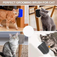 HKM-058259 Eco-Friendly Cat Self Groomer Arch with Soft Bristles for Shedding and Massaging – Ideal for Dogs and Cats of All Hair Types