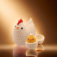 HKM-058259 Wool Hand-woven DIY Bee Doll Craft Kit with Milk Cotton Materials