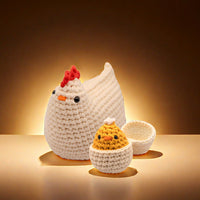 HKM-058259 Wool Hand-woven DIY Bee Doll Craft Kit with Milk Cotton Materials