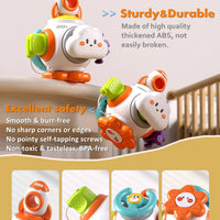 HKM-058387 Montessori Activity Cube for Toddlers - Educational Busy Board Toy for Ages 0-4
