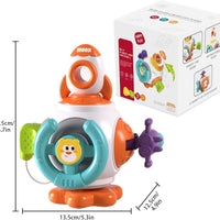 HKM-058387 Montessori Activity Cube for Toddlers - Educational Busy Board Toy for Ages 0-4