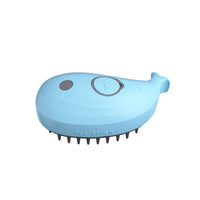 HKM-058515 Three-in-One Pet Spray Comb for Dogs and Cats - Soothing Hair Removal Brush in Sky Blue and Rose Red