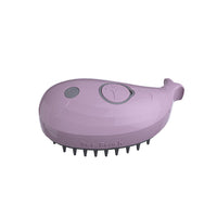 HKM-058515 Three-in-One Pet Spray Comb for Dogs and Cats - Soothing Hair Removal Brush in Sky Blue and Rose Red