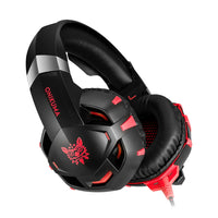 HKM-058643 K2A Wired Gaming Headset with Glowing Design for PS4 and XBOX ONE, 3.5mm Compatible with iPhone and iPad