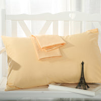 HKM-058643 Solid Color 100% Cotton Standard Pillowcase 48*74cm