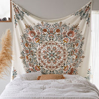 HKM-059283 Bohemian Retro Print Tapestry - 100% Polyester, Multiple Sizes Available