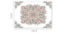 HKM-059283 Bohemian Retro Print Tapestry - 100% Polyester, Multiple Sizes Available