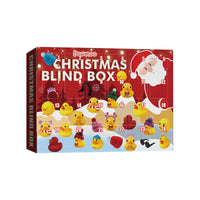 HKM-059347 24-Day Rubber Duck Countdown Advent Calendar – Fun Bath Toy for Kids and Christmas Celebration