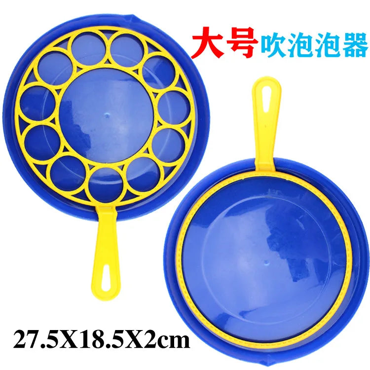 HKM-059411 Large Bubble Blowing Tool Set for Outdoor Fun - Soap Bubble Maker for Kids and Adults