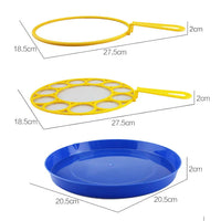 HKM-059411 Large Bubble Blowing Tool Set for Outdoor Fun - Soap Bubble Maker for Kids and Adults