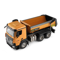 HKM-059539 1:14 Scale Remote Control Dirt Truck Toy with Dump Bed - Indoor & Outdoor Fun