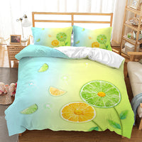 HKM-059731 Dandelion Cartoon Bedding Set in Soft Brushed Polyester, Multiple Sizes Available