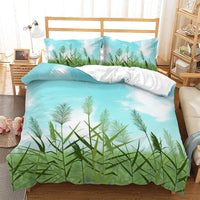 HKM-059731 Dandelion Cartoon Bedding Set in Soft Brushed Polyester, Multiple Sizes Available