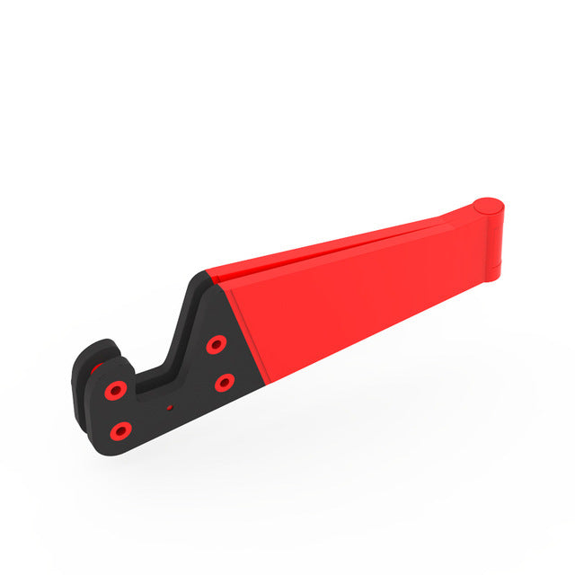 HKM-059795 V-Shaped Folding Plastic Tablet and Phone Holder - Multiple Colors Available