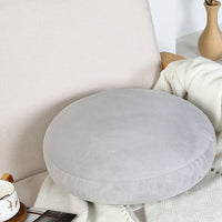 HKM-059859 Japanese Soft Candy Color Cushion Pillow - PP Cotton Filling, Plain Design, Living Room Accessory