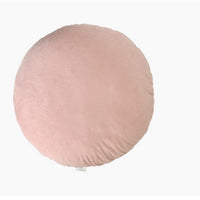 HKM-059859 Japanese Soft Candy Color Cushion Pillow - PP Cotton Filling, Plain Design, Living Room Accessory