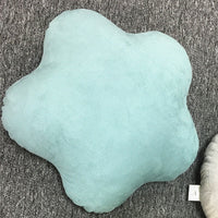 HKM-059859 Japanese Soft Candy Color Cushion Pillow - PP Cotton Filling, Plain Design, Living Room Accessory
