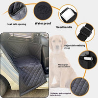 HKM-059923 Anti-Dirty Pet Car Mat for Dogs - Cloth Seat Cover, Rear Basket Style, 55x45x50cm