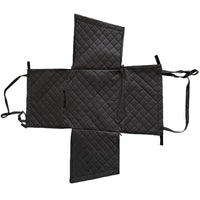 HKM-059923 Anti-Dirty Pet Car Mat for Dogs - Cloth Seat Cover, Rear Basket Style, 55x45x50cm