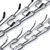 HKM-059923 Stainless Steel Adjustable Dog Prong Collar with Comfort Rubber Tips for Medium and Small Dogs