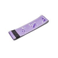 HKM-060051 Elastic Fitness Resistance Band - Polyester Fiber Tension Rope in Purple and Pink, Sizes S & M