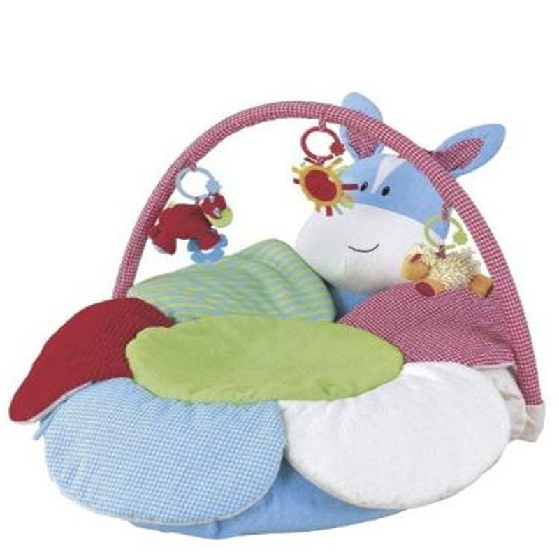 HKM-060115 Inflatable Multifunctional Baby Play Blanket with Accessories for 0-12 Months
