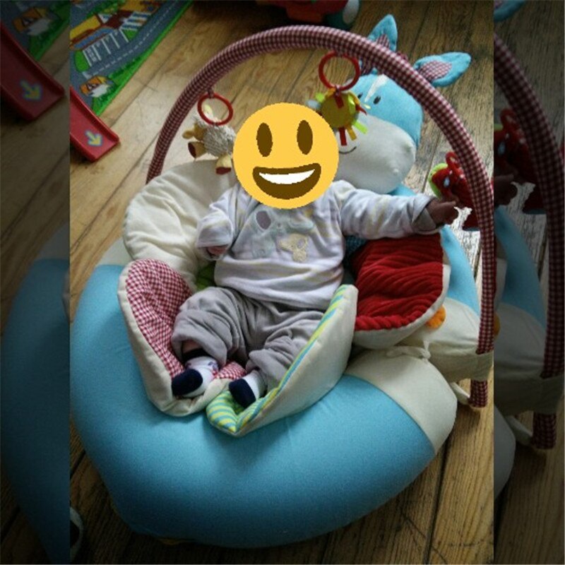 HKM-060115 Inflatable Multifunctional Baby Play Blanket with Accessories for 0-12 Months