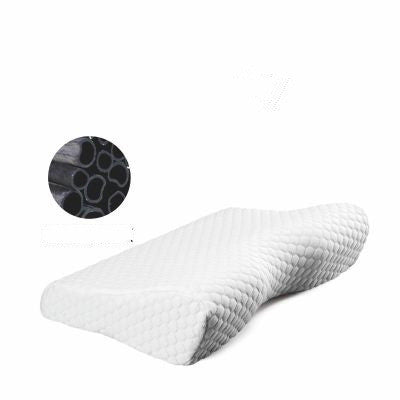 HKM-060563 Cervical Support Butterfly Pillow with 100% Memory Foam Filling and Polyester Cotton Cover