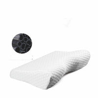 HKM-060563 Cervical Support Butterfly Pillow with 100% Memory Foam Filling and Polyester Cotton Cover