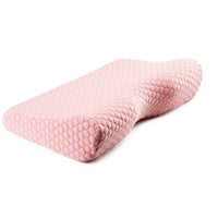 HKM-060563 Cervical Support Butterfly Pillow with 100% Memory Foam Filling and Polyester Cotton Cover