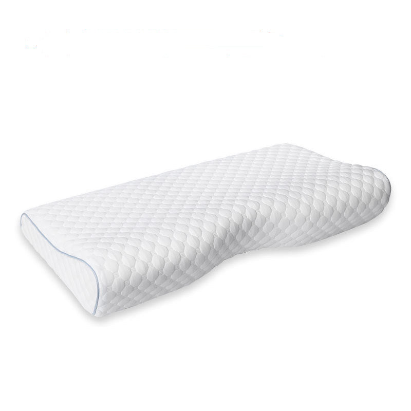 HKM-060563 Cervical Support Butterfly Pillow with 100% Memory Foam Filling and Polyester Cotton Cover
