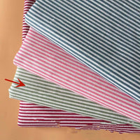 HKM-060563 Linen Cotton Blend Printed Fabric in Geometric Patterns - Multiple Color Options Available