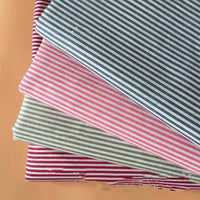 HKM-060563 Linen Cotton Blend Printed Fabric in Geometric Patterns - Multiple Color Options Available