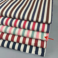HKM-060563 Linen Cotton Blend Printed Fabric in Geometric Patterns - Multiple Color Options Available