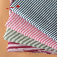 HKM-060563 Linen Cotton Blend Printed Fabric in Geometric Patterns - Multiple Color Options Available