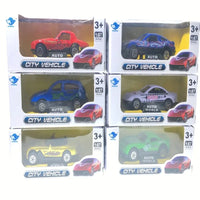 HKM-060691 Diecast 1:87 Scale Mini Model Cars for Kids - Zinc Alloy & Plastic Construction