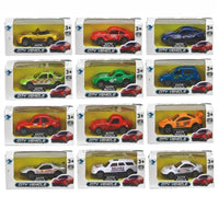 HKM-060691 Diecast 1:87 Scale Mini Model Cars for Kids - Zinc Alloy & Plastic Construction